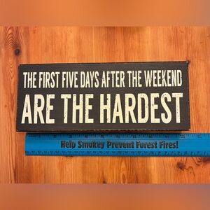 Decorative Sign Wooden